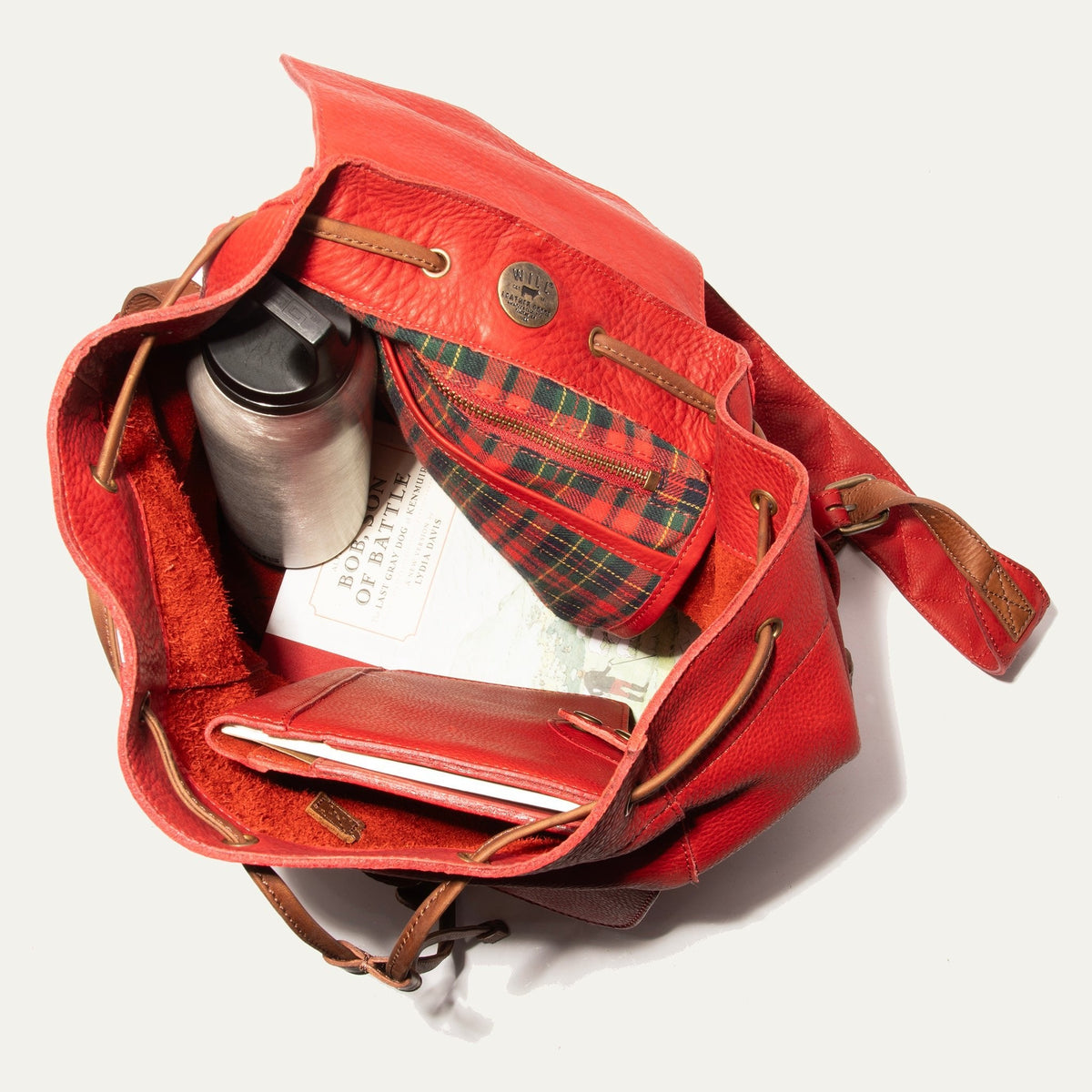 Rainier Leather Backpack