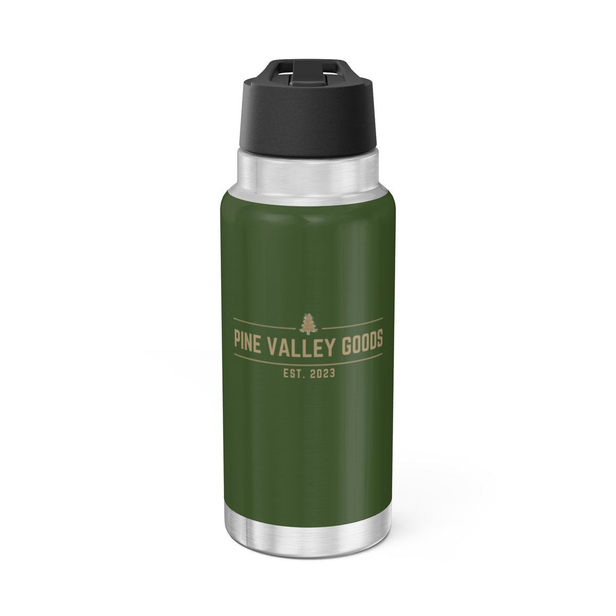 Pine Valley Goods 32oz Insulated Tumbler — Pine Tree Edition