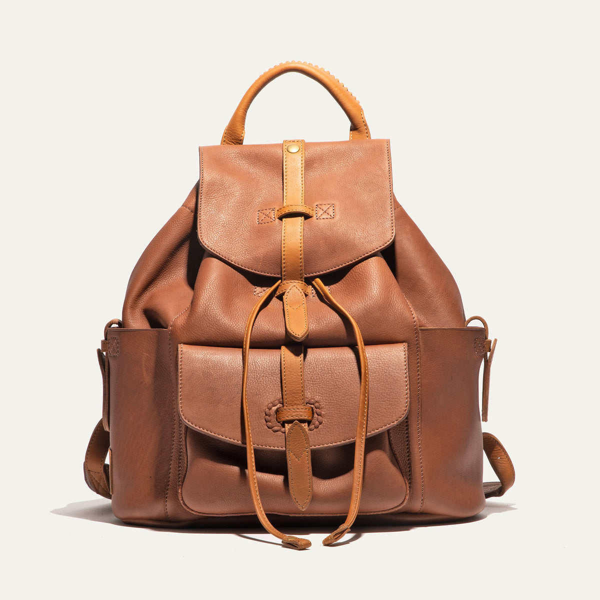 Rainier Leather Backpack