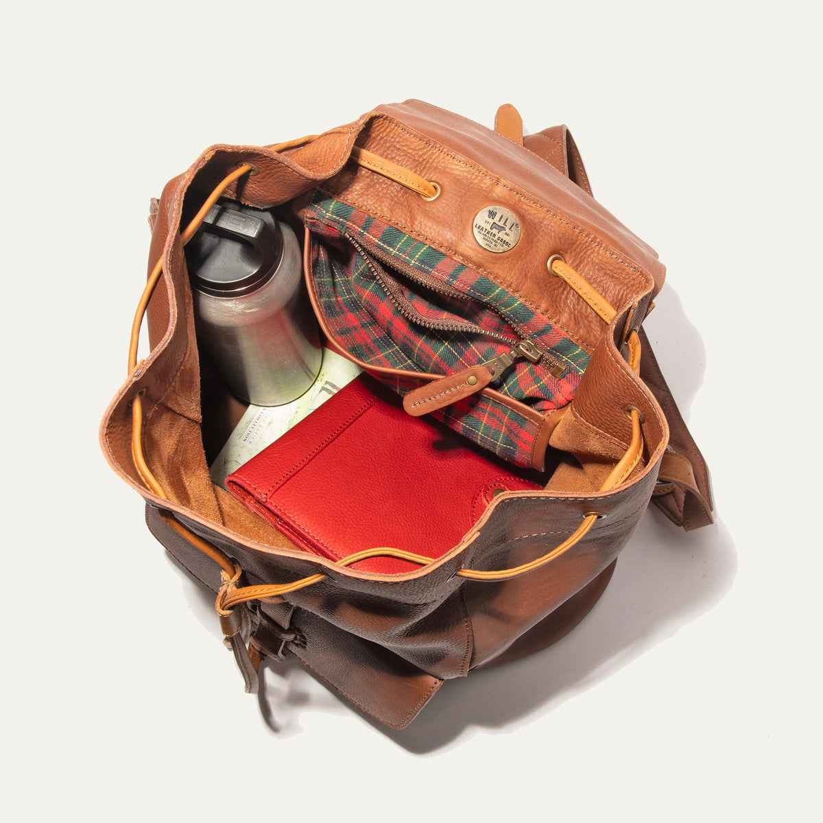 Rainier Leather Backpack