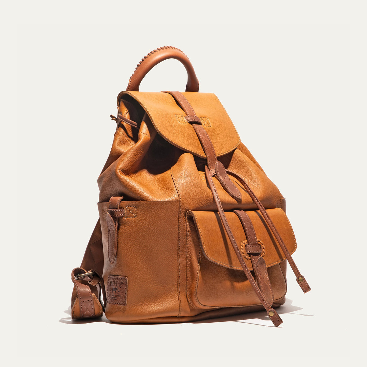 Rainier Leather Backpack