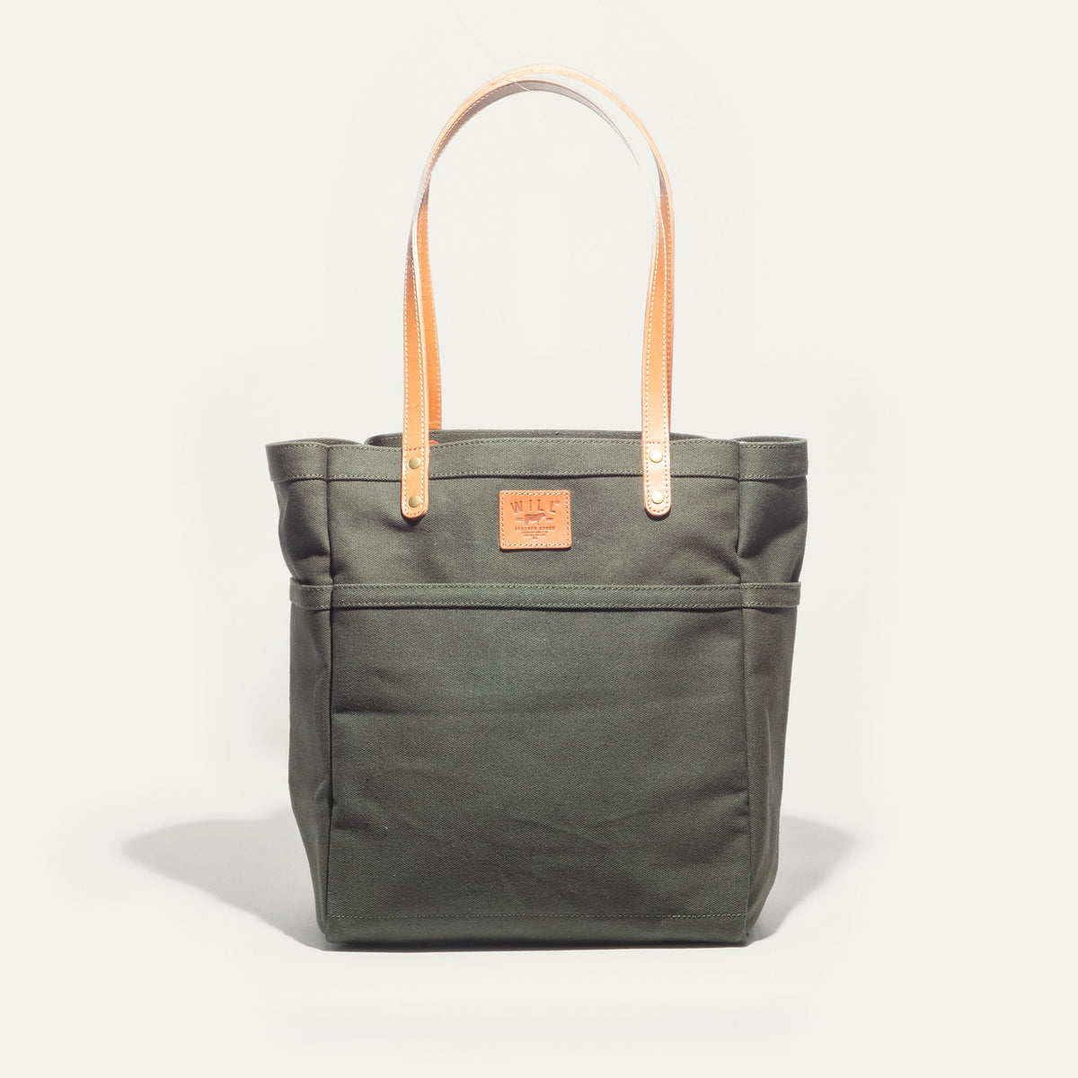 Waxed Canvas Work Tote